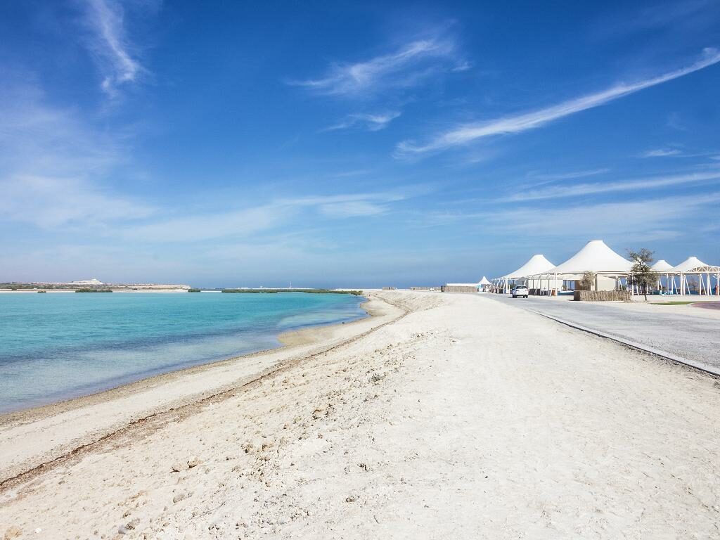 Sir Bani Yas Island in Abu Dhabi